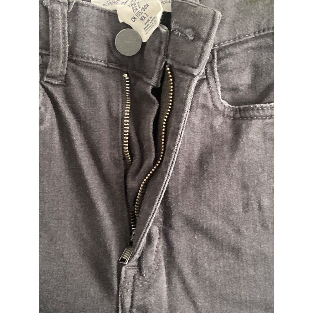 H&M LOGG Label Of Graded Goods BLACK Jeans 5 Pocket Regular Fit Tapered Leg S - Picture 3 of 15